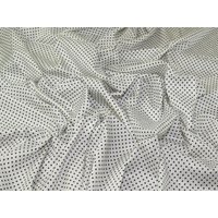 Deadstock Cotton Viscose Dobby Fabric Black