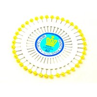 Pearl Head Pin Wheel Gold