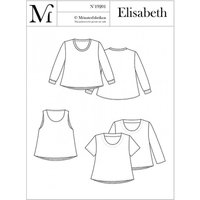 Monsterfabriken Paper Sewing Pattern Elisabeth T Shirt
