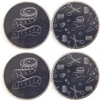 Sew Easy Fabric Pattern Weights Tin Gift Set Notions Sew Easy Fabric Pattern Weights Tin Gift Set Notions