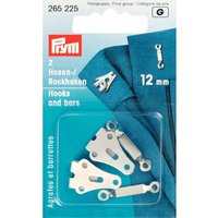 Prym Hook & Bar Fasteners Silver