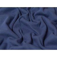Minerva Core Range Tubular Ribbing Stretch Knit Fabric Dark Jeans Blue
