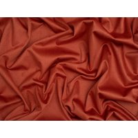 Minerva Core Range Double Sided Suede Stretch Knit Fabric Terracotta