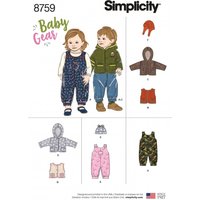 Simplicity Paper Sewing Pattern 8759
