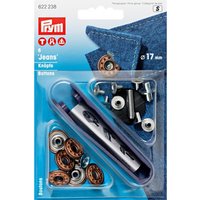 Prym Jeans Buttons Antique Bronze