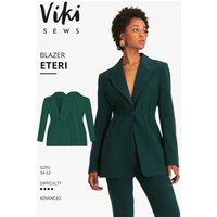 Vikisews Paper Sewing Pattern Eteri Blazer