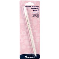 Hemline 3mm Water Soluble Pencil White