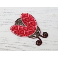 Patch Motif Ladybird (Value Pack of 3) Red