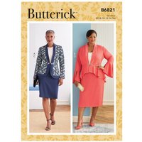 Butterick Paper Sewing Pattern 6821