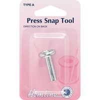 Hemline Press Fastener Snap Tool