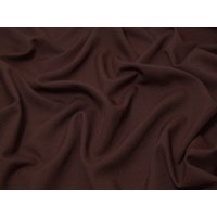 Minerva Core Range Heavy Burlington Polyester Suiting Fabric Dark Brown