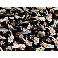 Deadstock 100% Cotton Poplin Fabric Black