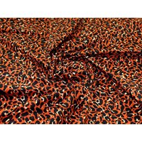 John Louden 100% Cotton Poplin Fabric Terracotta