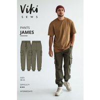 Vikisews Paper Sewing Pattern James Pants