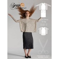 Sew Different Paper Sewing Pattern Layer Dress & Top