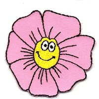 Craft Factory Patch Motif Flower