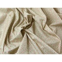 John Louden 100% Cotton Poplin Fabric Beige