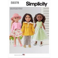 Simplicity Paper Sewing Pattern 9378