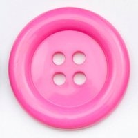 Extra Large Big Clown Buttons (Value Pack) Cerise Pink