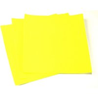 Minerva Core Range 6inch Acrylic Felt Fabric Sheets Super Bright Yellow