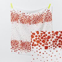 Kokka Nani Iro Cotton Double Gauze Fabric Red Kokka Nani Iro Cotton Double Gauze Fabric Red