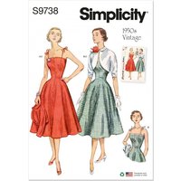 Simplicity Paper Sewing Pattern 9738