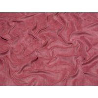 Minerva Core Range Cotton Velour Stretch Knit Fabric Plum