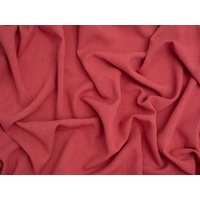 Minerva Core Range Soft Viscose Linen Blend Fabric Carmine