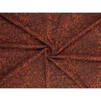 Deadstock Ponte Roma Double Stretch Knit Fabric Amber