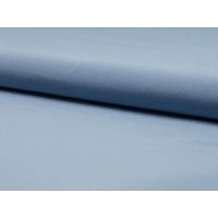 Deadstock Polycotton Memory Raincoat Coating Fabric Jeans Blue