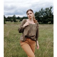 Cousette Paper Sewing Pattern Crickette Blouse