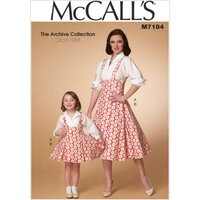 McCalls Paper Sewing Pattern 7184