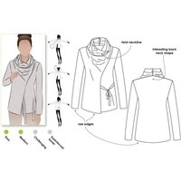 Style Arc Paper Sewing Pattern Elita Top