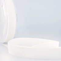 Stephanoise Velvet Ribbon White