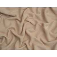 Minerva Core Range Baby Soft Cotton Ottoman Rib Stretch Knit Fabric Cream