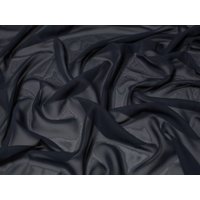 Minerva Core Range Sheer Chiffon Fabric Navy Blue