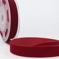Stephanoise Velvet Ribbon Burgundy