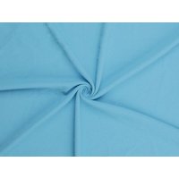 Deadstock Rio Stretch Woven Crepe Fabric Turquoise