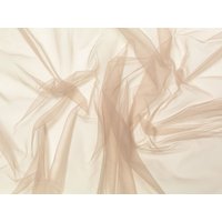 Minerva Core Range Dolce Vita Soft Italian Tulle Fabric Neutro