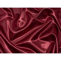 Minerva Core Range Soft Polyester Satin Fabric Bordeaux