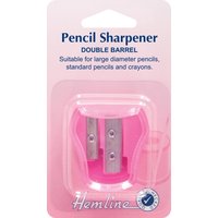 Hemline Double Barrell Pencil Sharpener