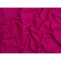 Minerva Core Range Washed Cotton Canvas Fabric Fuchsia