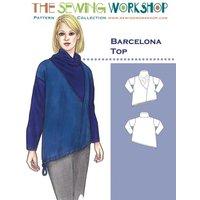 The Sewing Workshop Paper Sewing Pattern Barcelona Top