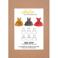 Ikatee Paper Sewing Pattern Baby Milano Dress