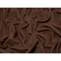 Minerva Core Range Luxury Cashmere Wool Coating Fabric Chocolate Brown