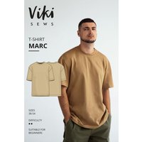 Vikisews Paper Sewing Pattern Marc T Shirt
