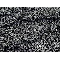 Deadstock 100% Cotton Poplin Fabric Black