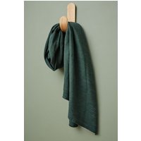 Meet MILK Hoya Jacquard Tencel Lyocell Linen Blend Fabric Deep Green