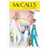 McCalls Paper Sewing Pattern 7852