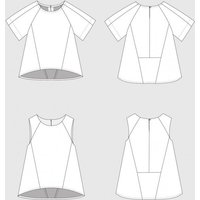 In The Folds Paper Sewing Pattern Collins Top